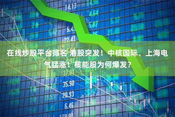 在线炒股平台排名 港股突发！中核国际、上海电气猛涨！核能股为何爆发？